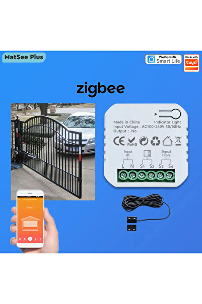 Choice ZigBee Motorized Swing Gate Sliding Gate Controller Dry Contact App Re...