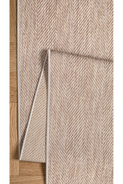 Valery Home Yumuşak Dokuma Mutfak Koridor Kilim Kaymaz Pamuk Taban Yeni Nesil Vizon Sisal Kilim