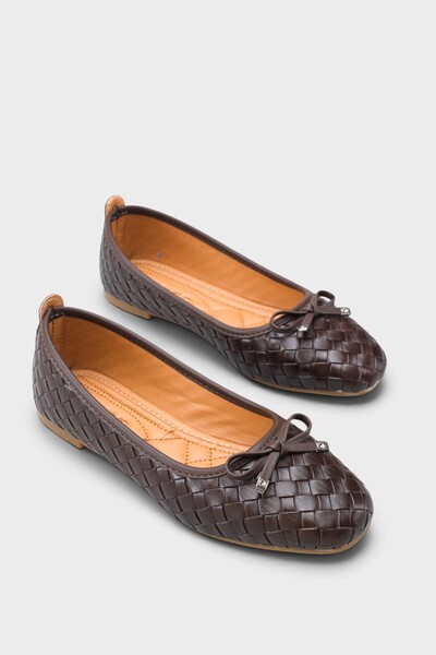 Capone Outfitters Hana Trend Tile Pattern Women's Ballerinas