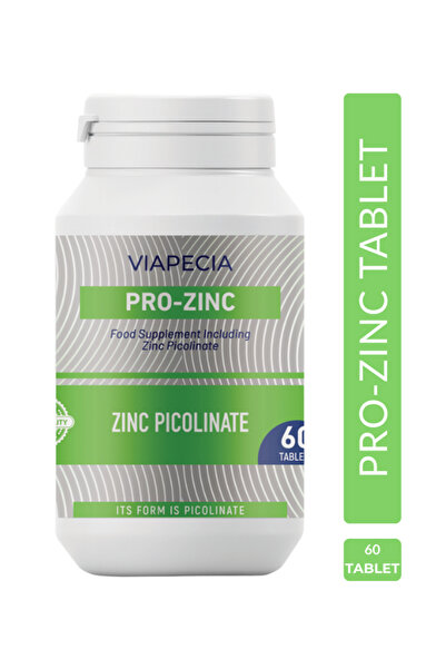 Viapecia Pro-Zinc Çinko Pikolinat - Saç ve Tırnak Sağlığı için Güçlü Destek