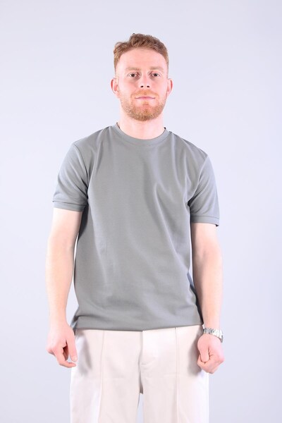Mckanzie 2639 Lyc Honeycomb Single jersey O Vrat T-shirt