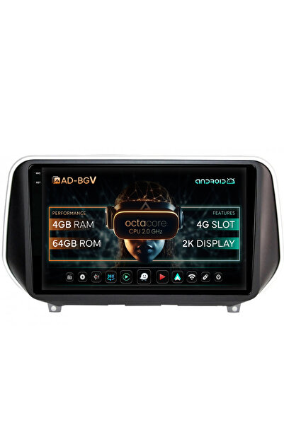 AutoDrop Navigatie Hyundai Santa Fe (2018-Prezent),Android 13,V-Octa/4GB RAM+...