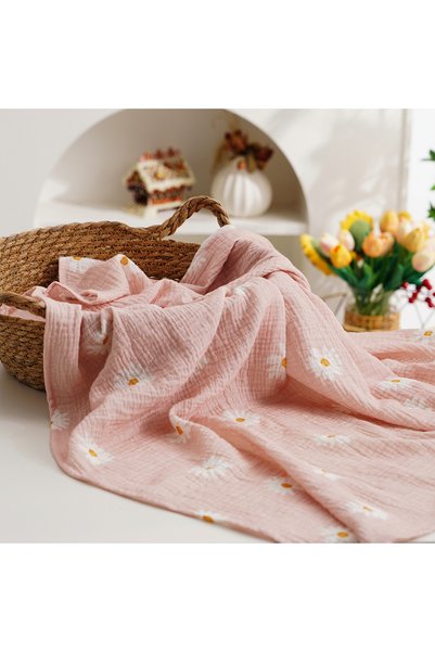Choice6 100X100cm CC196 Elinfant 1 Pc Muslin Swaddle Blanket,Soft Gauze Young...