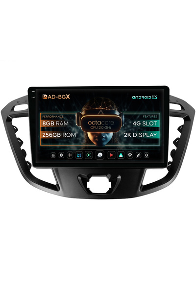 AutoDrop Navigație Android Ford Transit / Tourneo (2012-2020), 9,5 inch, 8GB RAM