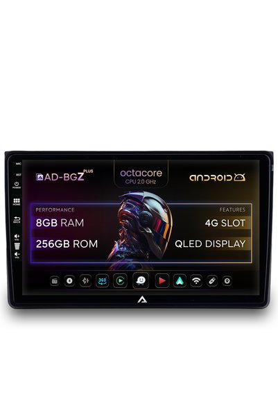 AutoDrop Navigație Android Audi A4(B6/B7) / SEAT EXEO, 9 inch, 8GB RAM