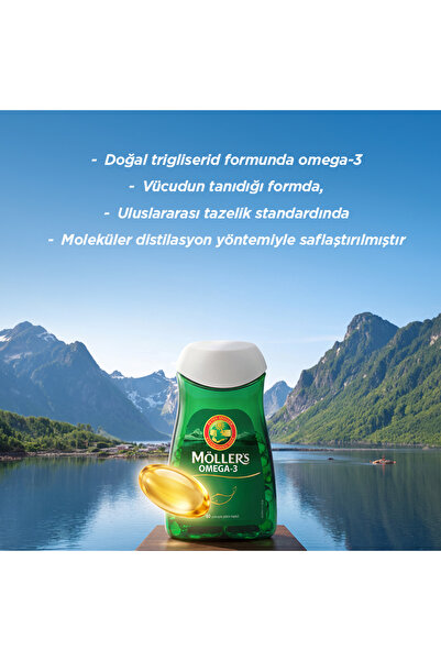 Möller's Omega 3 60 Kapsül