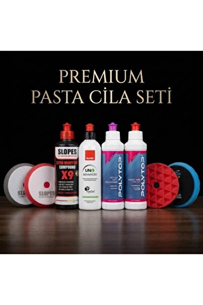 Genel Markalar 8'li Profesyonel Pasta Cila ve Sünger Seti