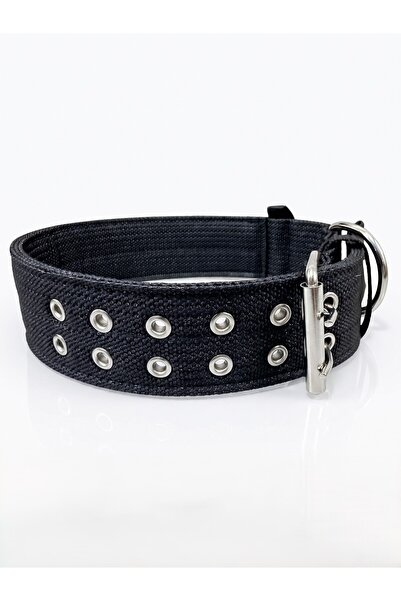 Tasma Market Sağlam Köpek Tasması - Çift Dilli Metal Tokalı (4cm x 42-52cm) S...