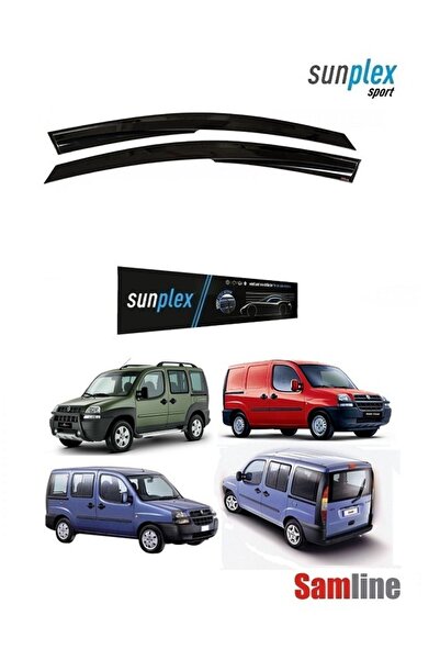 SUNPLEX Fiat Doblo 1 Cargo Combi (2001-2006) Cam Rüzgarlığı 2001-2002-2003-20...