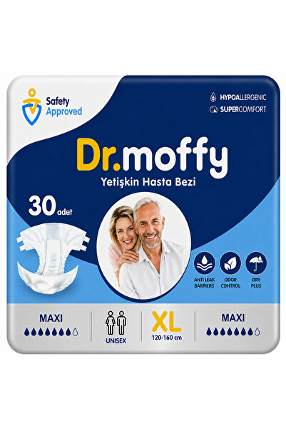 Dr. Moffy Yetişkin Hasta Bezi X-Large 30 Adet