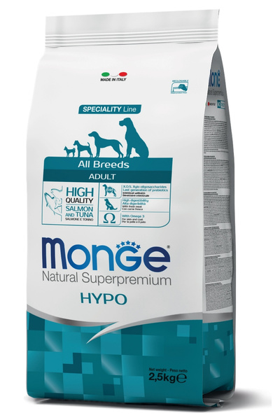Monge Hypo Somonlu ve Ton Balıklı Hassas Köpekler İçin Yetişkin Köpek Maması ...