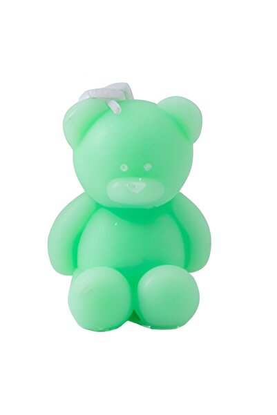 Toolsy Lumanare Parfumata, toolsy, Model Ursulet, Verde, Aroma de Iasomie, 5....