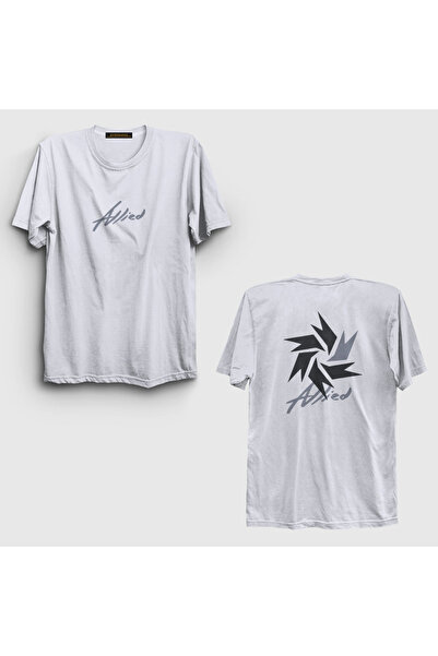 Presmono Unisex White Allied Daniel Park Lookism Back Printed T-Shirt 565680Tt