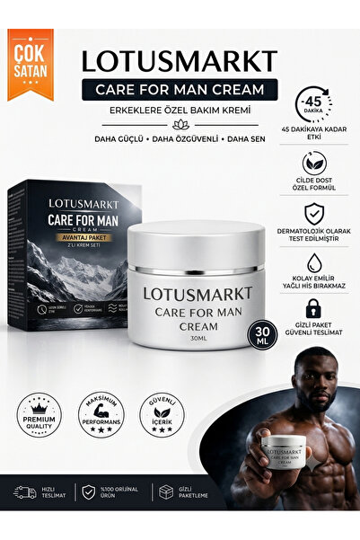 lotusmarkt Care For Man Cream Long Time Premium A - Plus
