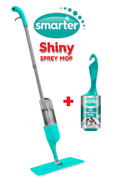 SMARTER Shıny Sprey Mop Tüy Toplayıcı Rulo Mop Paspas Temizlik Seti
