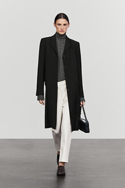 Massimo Dutti Yünlü kaban