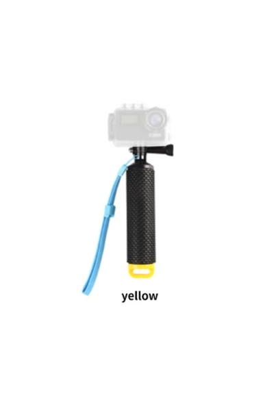 Choice yellow color Action Camera Waterproof Water Floating Hand Grip For Gop...