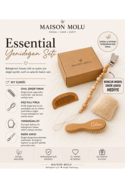 MAİSON MOLU I Essential Yenidoğan Set
