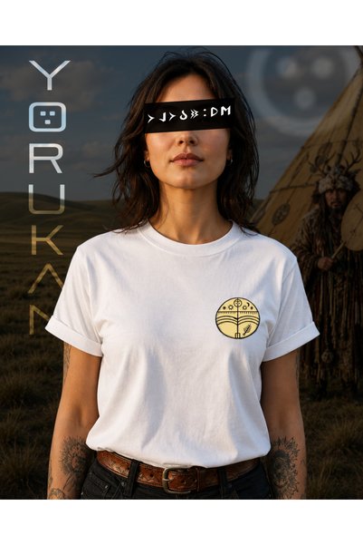 YORUKAN Altay Davulu - Printed Unisex Regular Fit T-Shirt