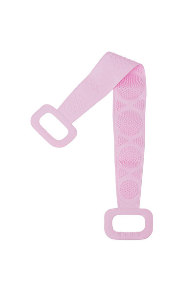 Choice Silica Gel Pink Body Silicone Brush Scrub Body Exfoliating Sponge Brus...