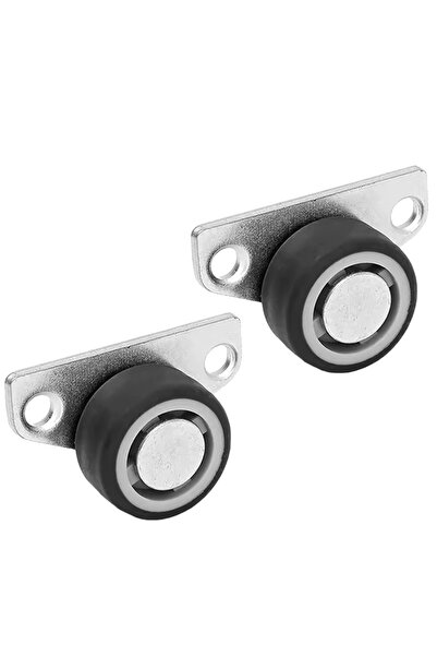 Choice 2PCS 8/1PCS Mini Side Mount Caster Wheels Silent Rubber Furniture Cast...