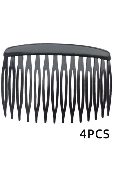 Choice Hair Combs 4 PCS BLACK 4/12Pcs French 14 Teeth Hair Comb Hair Accessor...