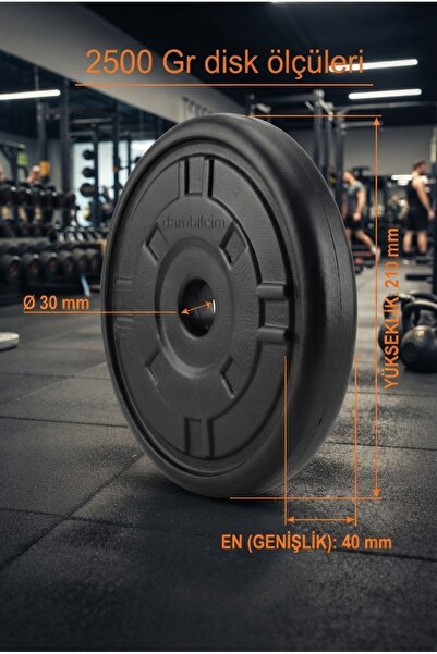 Mocca Style 38 Kg 3 Barlı Ultra Megaset Halter Seti Ve Dambıl Seti, Ağırlık Seti ,fitness Seti