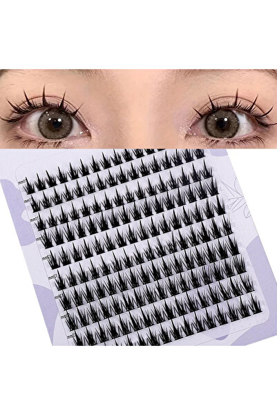 Choice MIX 160 Rows Cluster Lashes Faux Mink Eyelashes Cluster Natural Eyelas...