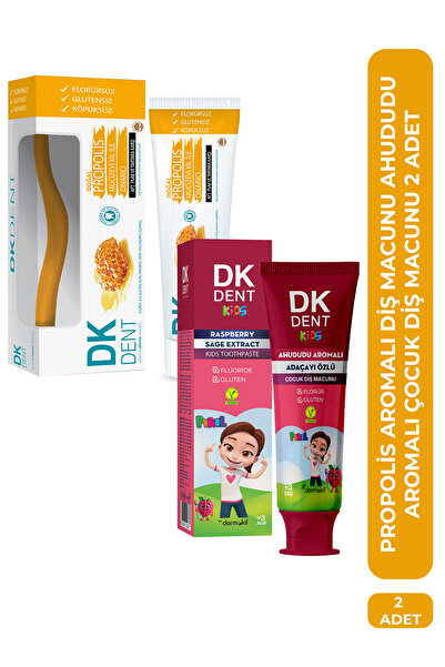 DKDENT Pırıl + Propolis Diş Macunu Fırçalı