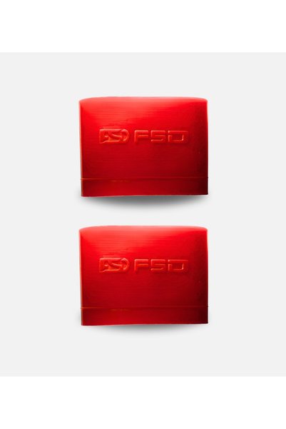Fsd Revion Shin Guard Holder Pro Rubber Red