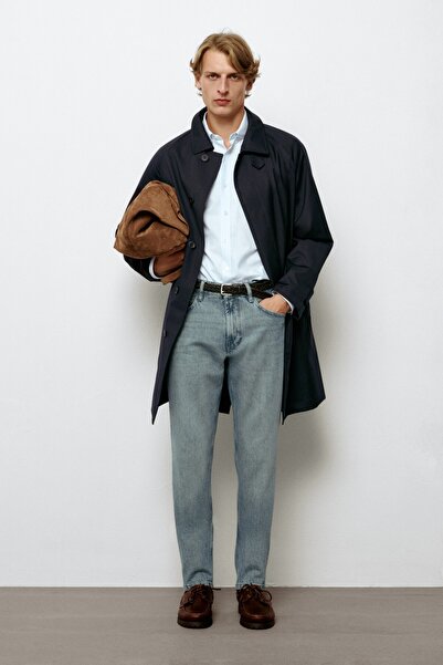 Massimo Dutti Desized tapered fit jean