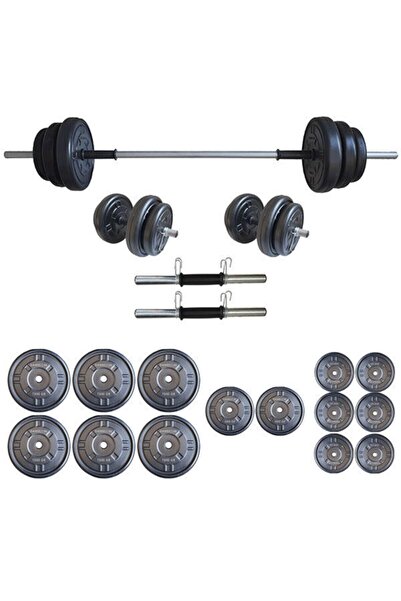 Mocca Style Halter Seti 75 Kg Dambıl Ağırlık Ve Vücut Geliştirme Aleti (70 KG...