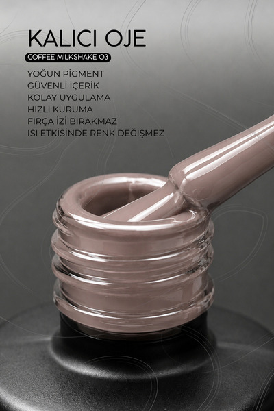 RONIKI Kalıcı Oje Coffee Milkshake 03 10ml