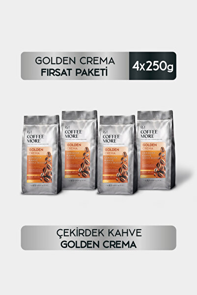 C.M Coffee More قهوة جولدن كريما 250 جرام × 4 قطع