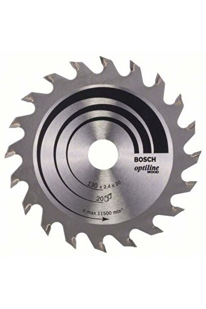 Bosch Ahşap İçin 130 mm 20 Diş Daire Testere Bıçağı