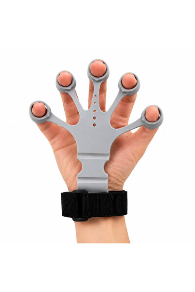 LEOXOL Finger Exerciser | Silicone Hand Grip Trainer With Wrist Strap | 3 Res...
