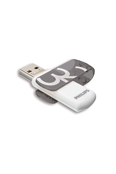 Philips FM32FD05B/00 32 GB Vivid USB2.0 Bellek Gri/Beyaz