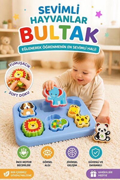 Kidstoria Yumuşak Sevimli Hayvanlar Bultak