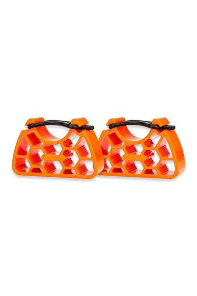 Choice1 2PC Orange DOMEN Bicycle Handlebar Stand MTB E-Bike Inverted Parking ...