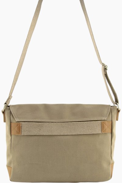 QUB CLUB Unisex Canvas Business School Messenger Bag