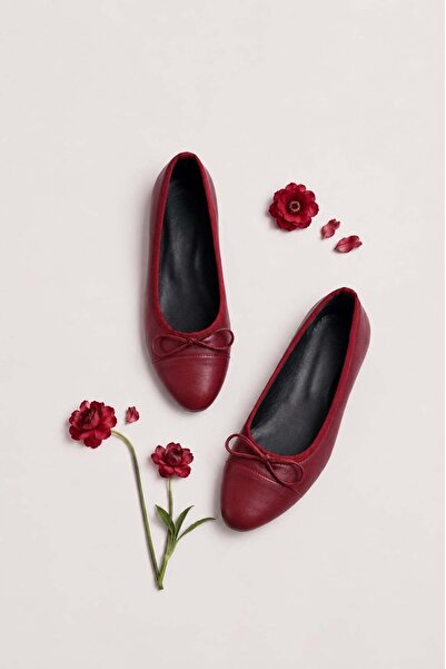 5in1Canpolat Bordo Klasik Babet 25576