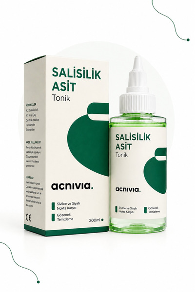 Secel Siyah Nokta Karşıtı Sebum Dengeleyici Gözenek Temizleyici Salisilik Asi...