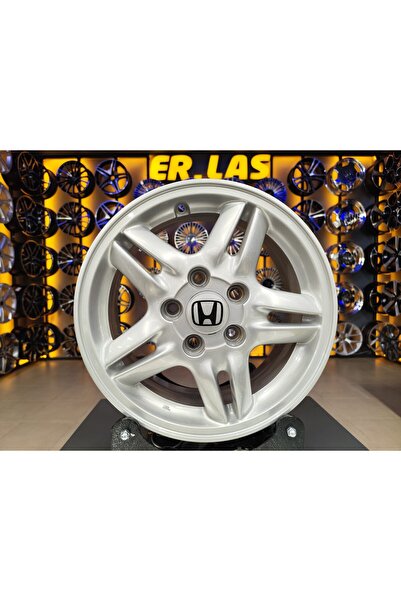 Honda 4 Adet ORIJINAL 6*15 5*114.3 ET50 64.1 SILVER JANT REVİZE EDİLMİŞ (Takım)