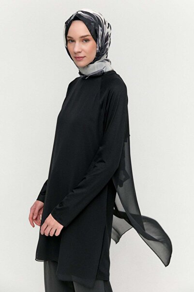 Setrms Şifon Parçalı Reglan Basic Tunik