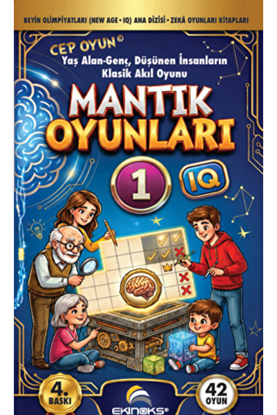 Ekinoks Yayın Grubu Mantık Oyunları 1 - 7'den 77'ye Genç, Yaş Almış Düşünen T...