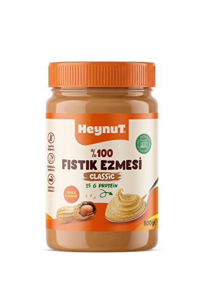 HEYNUT %100 Fıstık Ezmesi (Klasik Kıvam) 800g