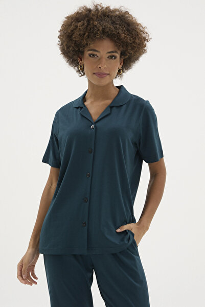 SS HOME CONCEPT Kocabey kkt-26150k women's apaja collar buttoned pajama set