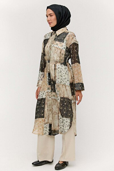 Setrms Patchwork Desenli Tunik