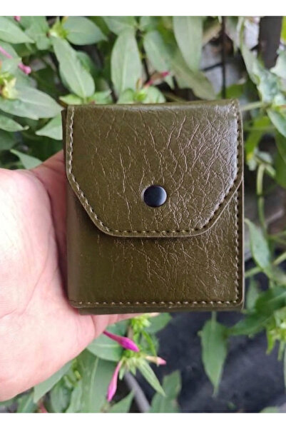 ÖZ-KA LEATHER VİRAL CUZDAN HAKİ ( KARTLIKLI BANKNOT CÜZDANI) PORTFÖY KARTLIK