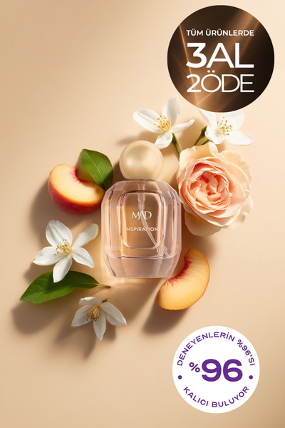 Mad Parfüm Mad Inspiration 100 ml Kadın Parfüm | Meyvemsi . Çiçeksi . Enerjik